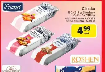 Carrefour Ciastka Primart Roshen oferta
