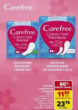 Carrefour Wkładki flexiform Carefree oferta