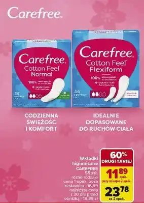 Carrefour Wkładki flexiform Carefree oferta