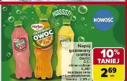 Carrefour Napój cytryna Hortex Gazowany Owoc oferta