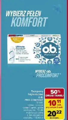 Carrefour Tampony normal O.b. Procomfort oferta