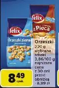 Carrefour Orzeszki ziemne smażone i solone Felix oferta