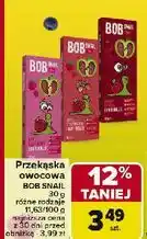 Carrefour Przekąska jabłkowo-wiśniowa Bob Snail oferta