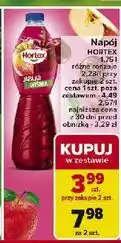 Carrefour Napój jabłko-wiśnia Hortex oferta