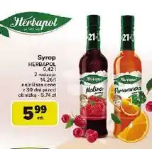 Carrefour Syrop pomarańczowy Herbapol oferta