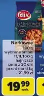Carrefour Orzechy nerkowca z pieca lekko solone Felix oferta