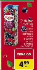 Carrefour Nektar czarna i czerwona porzeczka Hortex oferta