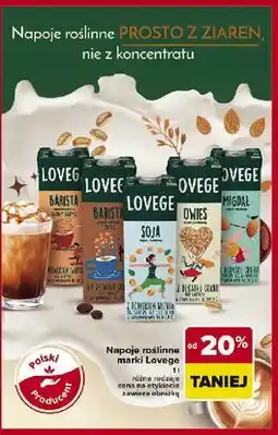 Carrefour Napój sojowe + wapń Sante I Love Vege oferta
