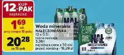Carrefour Woda gazowana Nałęczowianka oferta