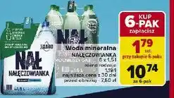 Carrefour Woda delikatnie gazowana Nałęczowianka oferta