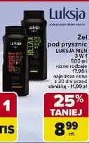 Carrefour Żel pod prysznic sport Luksja Men oferta