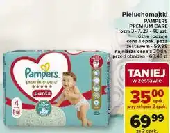 Carrefour Pieluchomajtki maxi 4 Pampers Premium Care Pants oferta