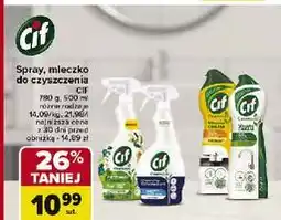 Carrefour Mleczko do czyszczenia z mikrokryształkami original Cif Cream oferta
