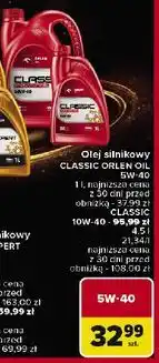 Carrefour Olej silnikowy classic semisynthetic 10w-40 Orlen Oil oferta