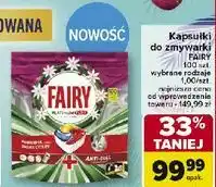 Carrefour Tabletki do zmywarek lemon Fairy Platinum Plus oferta