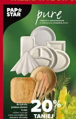 Carrefour Tacka pure 17.5 cm Papstar oferta