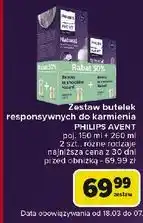Carrefour Zestaw butelek responsywnych 260 ml + 150 Philips Avent oferta
