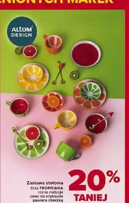 Carrefour Talerz tropicana Altom Design oferta