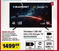 Carrefour Telewizor 55'' 55ugc5500s Blaupunkt oferta