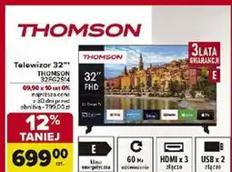 Carrefour Telewizor 32'' 32fg2s14 Thomson oferta