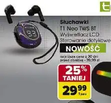 Carrefour Słuchwki t1 neo tws Tracer oferta