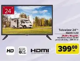 Carrefour Telewizor 24'' slim tv Kiano oferta