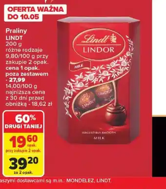 Carrefour Praliny Lindt Lindor oferta