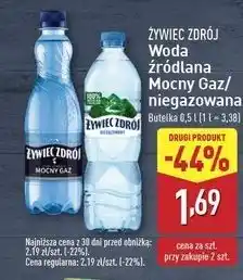 ALDI Woda niegazowana Żywiec Zdrój oferta