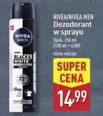 ALDI Antyperspirant original Nivea Men Invisible Black & White oferta