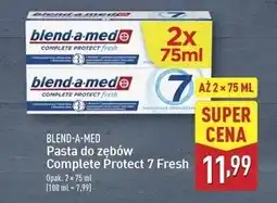 ALDI Pasta do zębów extra fresh Blend-A-Med Complete Protect Fresh 7 oferta