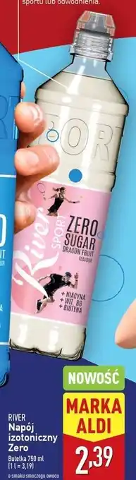 ALDI Napój dragon fruit zero River oferta