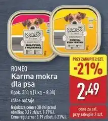 ALDI Karma dla psa z drobiem Romeo (Karma) oferta