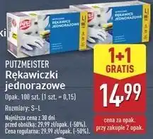ALDI Rękawice jednorazowe s Putzmeister oferta