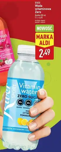 ALDI Woda witaminowa cytryna pomarańcza River oferta