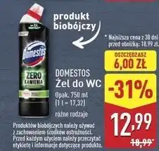 ALDI Żel do wc lime Domestos Zero Kamienia oferta