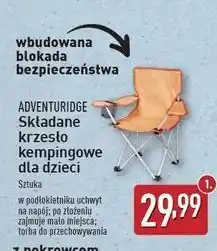 ALDI Krzesło kempingowe dla dzieci Adventuridge oferta