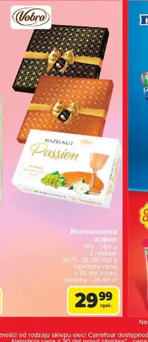 Carrefour Bombonierka Vobro oferta