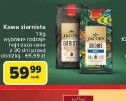Carrefour Kawa ziarnista Jacobs oferta