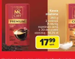 Carrefour Kawa mielona MK Cafe Premium oferta