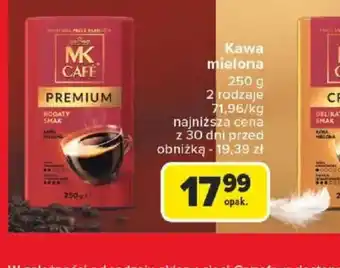 Carrefour Kawa mielona MK Cafe Premium oferta