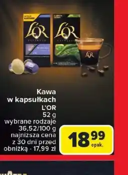 Carrefour Kawa w kapsułkach L'OR oferta