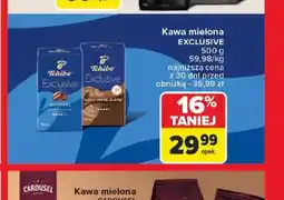 Carrefour Kawa mielona Tchibo Exclusive oferta