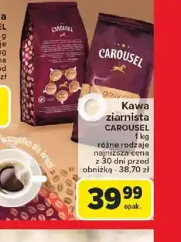 Carrefour Kawa ziarnista Carousel oferta