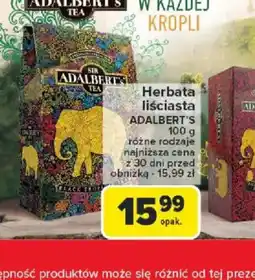 Carrefour Herbata liściasta Adalbert's oferta