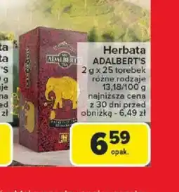 Carrefour Herbata Adalbert's oferta