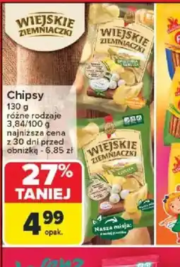 Carrefour Chipsy Wiejskie Ziemniaczki oferta