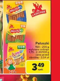 Carrefour Paluszki Lajkonik oferta