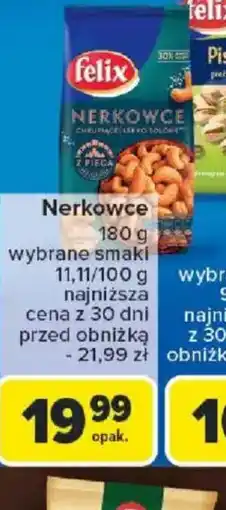 Carrefour Nerkowce Felix oferta