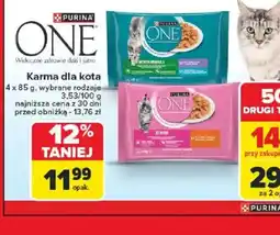 Carrefour Karma dla kota Purina One oferta