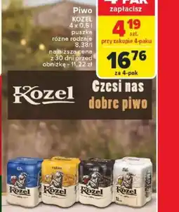 Carrefour Piwo Kozel oferta